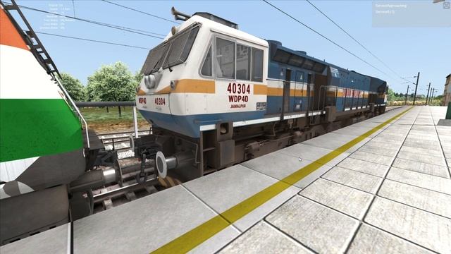 SHUNTING WDP4D OF ICF COCAHES WITH LOCO | BUMPYRAILROAD - Train Simulator смотреть онлайн