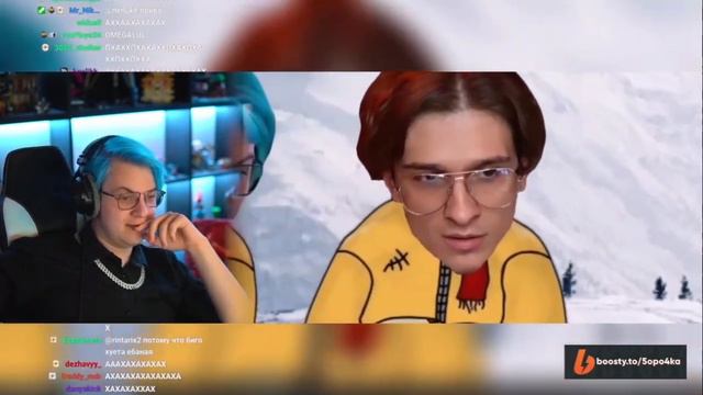 ПЯТЁРКА СМОТРИТ МУЛЬТИК ПРО СЕБЯ, ЗАКВИЕЛЯ И МЕЛЛШЕРА смотреть онлайн