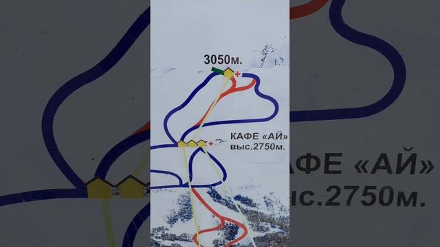 Восхождение и спуск с горы Чегет. 3050 м. Кабардино-Балкария. смотреть онлайн