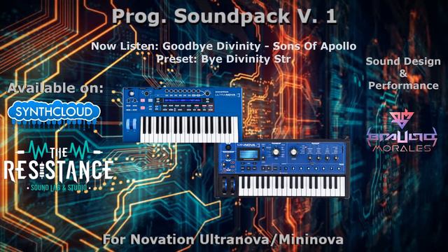 Prog. Soundpack V. 1 For Novation Ultranova/Mininova смотреть онлайн