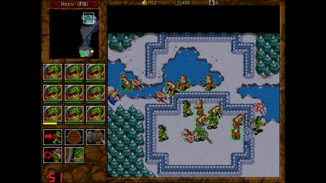 Warcraft II The Tides of darkness: Orc campaign Chapter Two: Raid at hillsbard смотреть онлайн