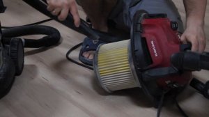 Как почистить воздушный фильтр в строительном пылесосе