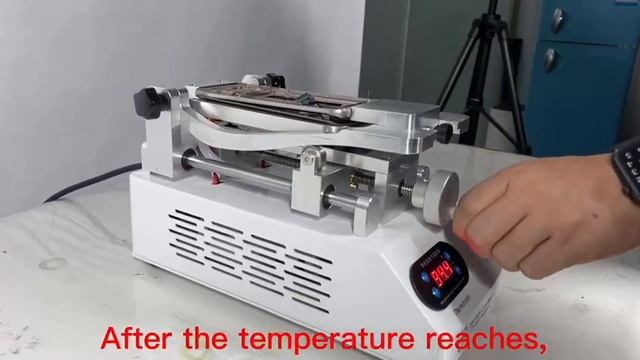 TBK-988X rotation Lcd separator machine for Phone screen repair смотреть онлайн