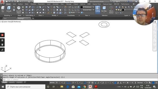 AutoCAD Mechanical Tutorial (For Beginners) смотреть онлайн