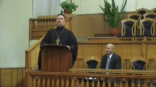 Архиепископ Сергей Журавлев, проповедь в христианской церкви ЕХБ, Одесса Ильичевск 2013.12.22 (1) смотреть онлайн