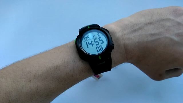Простые водонепроницаемые часы Skmei 1068 обзор, настройка, инструкция на русском, отзывы, купить смотреть онлайн