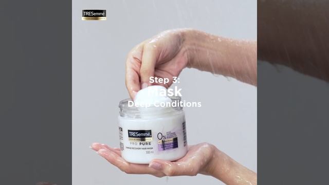 TRESemmé Pro Pure Damage Recovery Shampoo, Conditioner, Mask & Serum смотреть онлайн