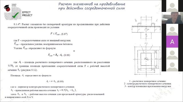 Лекция №13 Шацких Максим «Расчет и конструирование плит при продавливании» смотреть онлайн