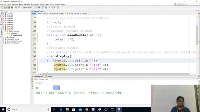 21. Free Core Java In Telugu static and instance methods and why main method is static смотреть онлайн