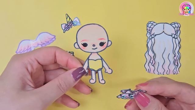 Toca Boca Blind Bag Unboxing #paperdiy #diy #asmr