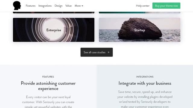 Seriously - Business Multi-Purpose WordPress Website Builder смотреть онлайн