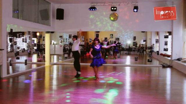 ImpressDance: Total Black 2014 - Cha-cha-cha (ProAm Halloween Dance Show)