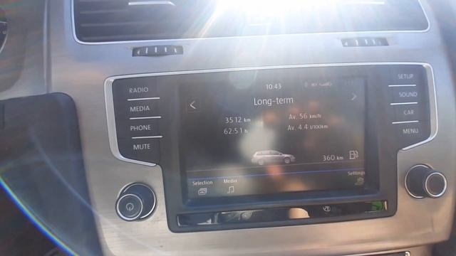 VW Golf 7 fuel consumption range 1285 km смотреть онлайн