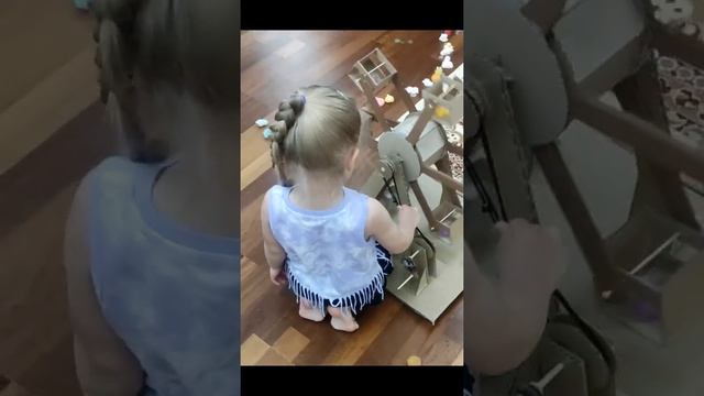 Колесо обозрения, игрушка из картона своими руками смотреть онлайн