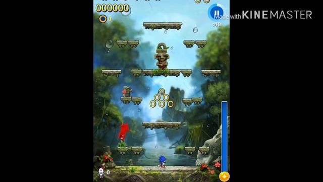 Sonic jump Fever / mobile gameplay смотреть онлайн