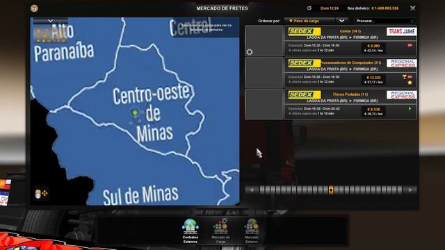 UMA BELA Scania H 113 Qualificada ETS2 1.41/1.40 EURO TRUCK SIMULATOR 2 смотреть онлайн