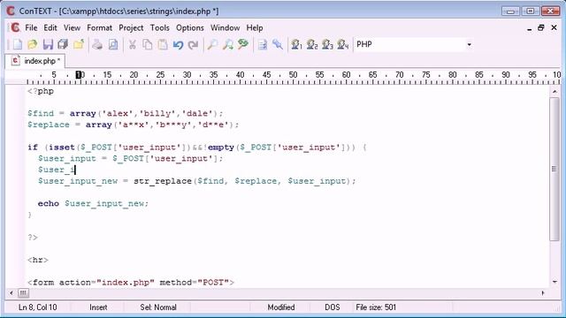 Beginner PHP Word Censoring Part 2 php training in jaipur|php training|php training company смотреть онлайн
