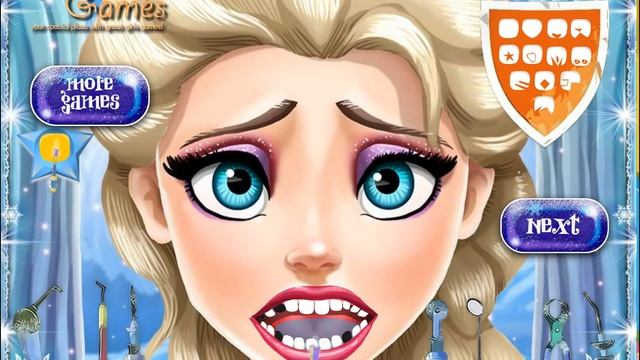 Эльза Игры—Красивая Дисней Принцесса Стоматолог—Мультик Онлайн Видео Игры 2015 Elsa Frozen смотреть онлайн