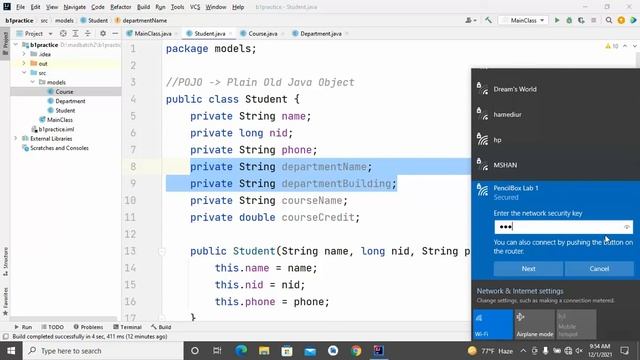 java oop bangla tutorial 3.1: One to One and many association смотреть онлайн