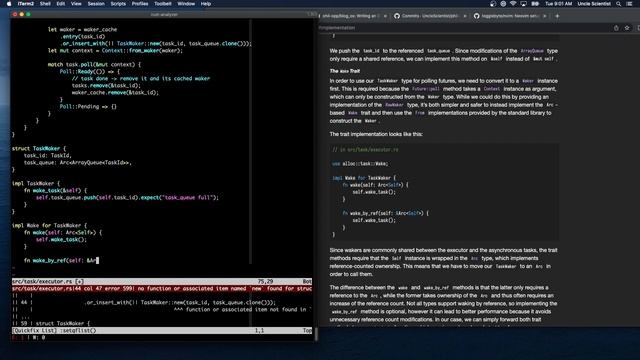 Writing an OS in Rust - Part 12e - A Better Executor смотреть онлайн