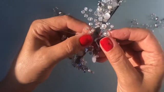 Диадема для счастливой невесты.Урок 3 •Мастерская Tatyana Preshel• смотреть онлайн