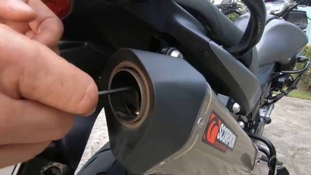 Suzuki DL650 2012-2016 Scorpion exhaust sound test смотреть онлайн