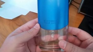 Givenchy Pour Homme Blue Label как отличить оригинал