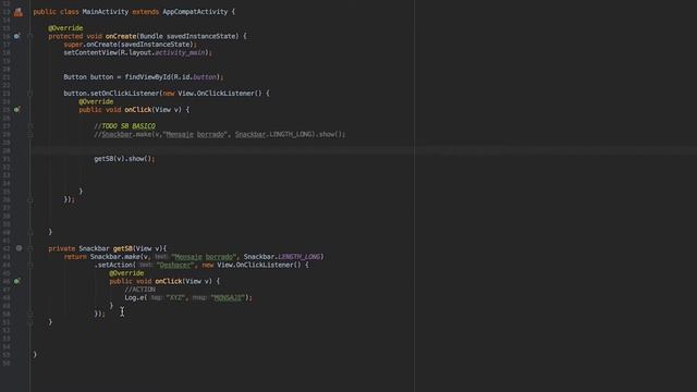 Android Studio - Snackbar - MATERIAL DESIGN смотреть онлайн