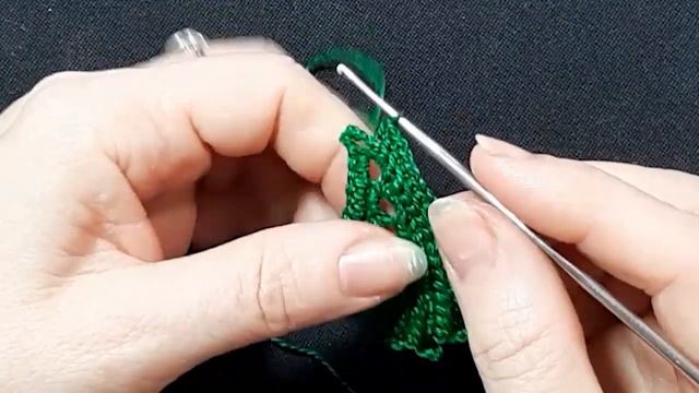 Урок 4. Блуза "Малахитовая бабочка". Маленькое перо павлина изогнутое. Crochet. Ирландское кружево. смотреть онлайн