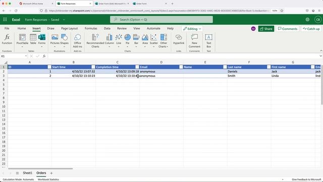 Excel Web Form to Excel Spreadsheet to Email Response w/ a Template - Microsoft Office 365 смотреть онлайн