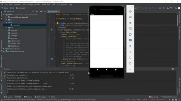Flutter Tutorial For Beginners | Flutter Course For Beginners | Flutter App Development | Edureka