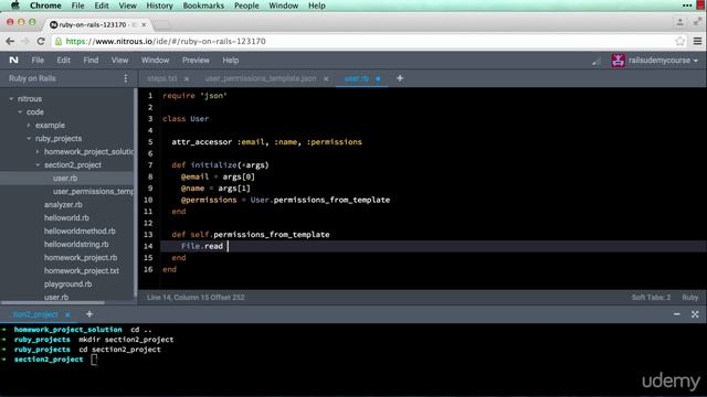 041 Final Ruby Project working with JSON смотреть онлайн