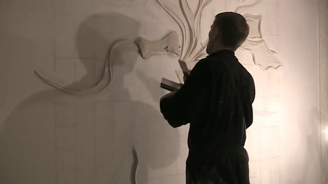 искусство барельефа.Как сделать барельеф своими руками.мастер-класс.лепнина на стене смотреть онлайн