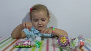 Свинка Пеппа Маша и Медведь сюрпризы распаковка игрушек Peppa Pig Surprise eggs (1)
