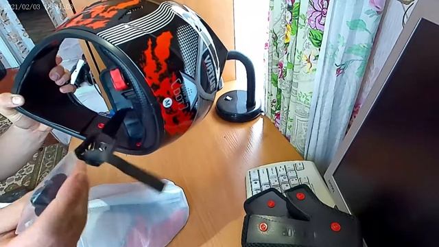 Распаковка с Aliexpress Мото шлем ( кроссовый) за 2600!!!? смотреть онлайн