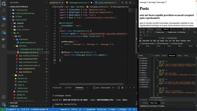 Angular 16 Tutorial - Type Checking with Interfaces #9 смотреть онлайн