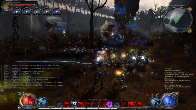 Hellgate London 2038. Австралия. Кишашие мертвецы.