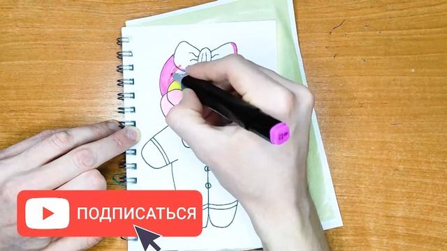Как нарисовать уточку Лалафанфан в одежде и очках. Лалафанфан из бумаги. Уточка из Тик Тока смотреть онлайн