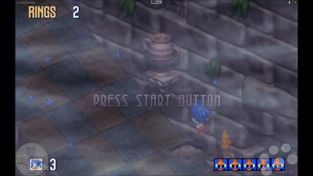 Sonic 3d Blast on Android with Yabause смотреть онлайн