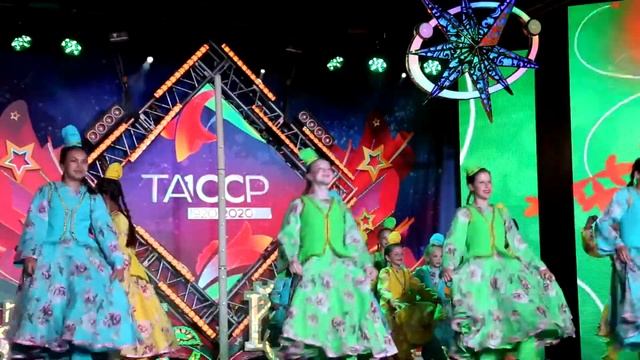 хореографический коллектив "Ялкын" ср. гр танец "Сабантуй" смотреть онлайн