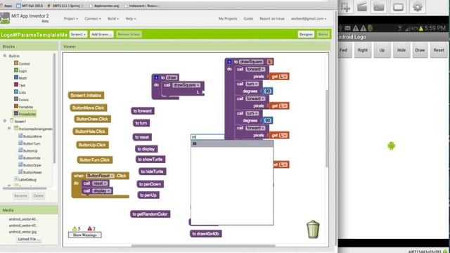 Program Logo with App Inventor 2 (part 2 challenge) смотреть онлайн