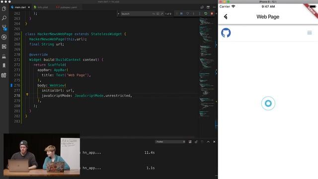 Incorporating Web View into Your App (The Boring Flutter Development Show, Ep. 14) смотреть онлайн