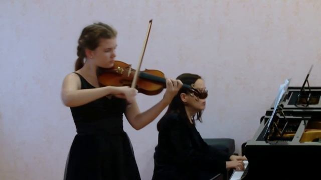 Соколова Анастасия, 18 лет, "Андантино в стиле Мартини" Ф. Крейслер, "Испанский танец" К. Корчмарев смотреть онлайн
