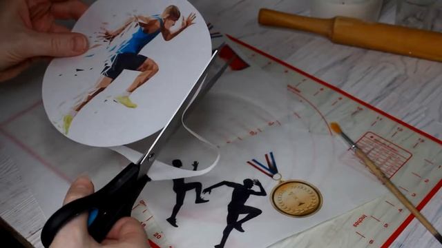 Простое оформление торта для спортсмена смотреть онлайн