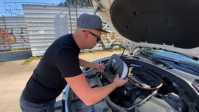 Замена воздушного BMW X3 смотреть онлайн