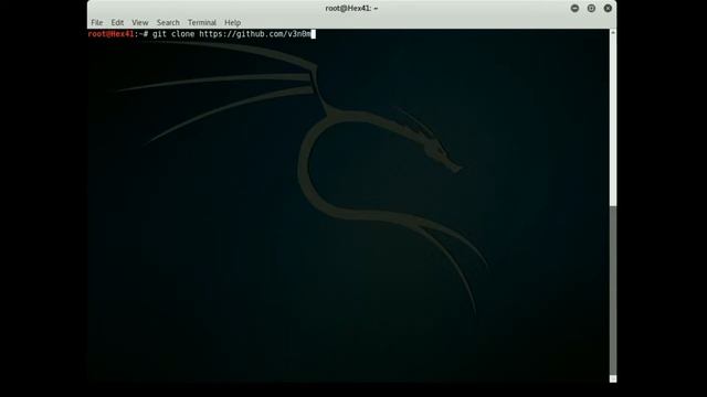 v3n0m Scanner (Kali Linux) смотреть онлайн