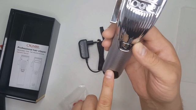 CRONIER CR-33 машинка для стрижки смотреть онлайн