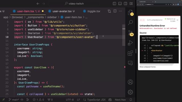 Build a Livestream App With Next.js | Twitch Clone | Part 1/2 смотреть онлайн