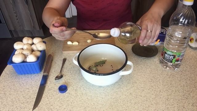 Диета Дюкана. Этап Чередование. 21 неделя. Видеорецепт маринованных грибочков. смотреть онлайн