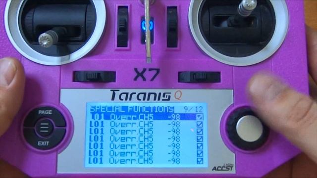Taranis. OPENTX. Ardupilot. Настройка переключения 6 полетных режимов двумя тумблерами. смотреть онлайн